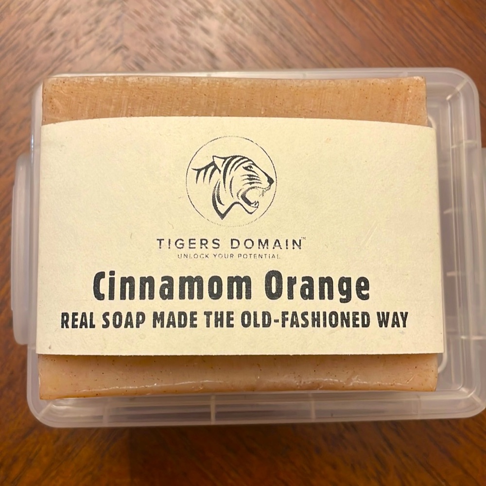 Handmade Cinnamom Orange Soap